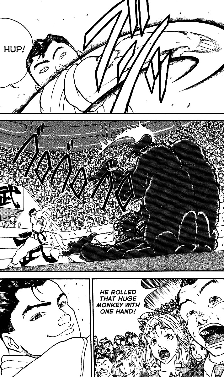 Grappler Baki Chapter 197 page 10 - Chapter 197 : Yasha Ape Jr. vs. Orochi Katsumi