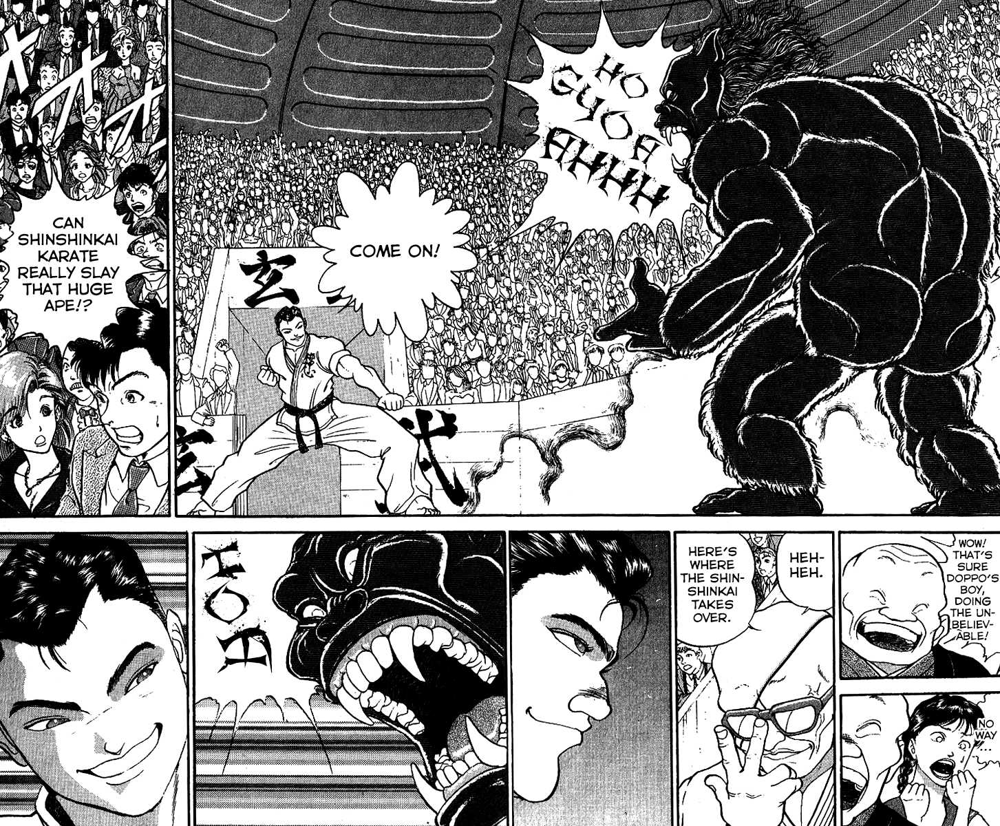 Grappler Baki Chapter 197 page 11 - Chapter 197 : Yasha Ape Jr. vs. Orochi Katsumi