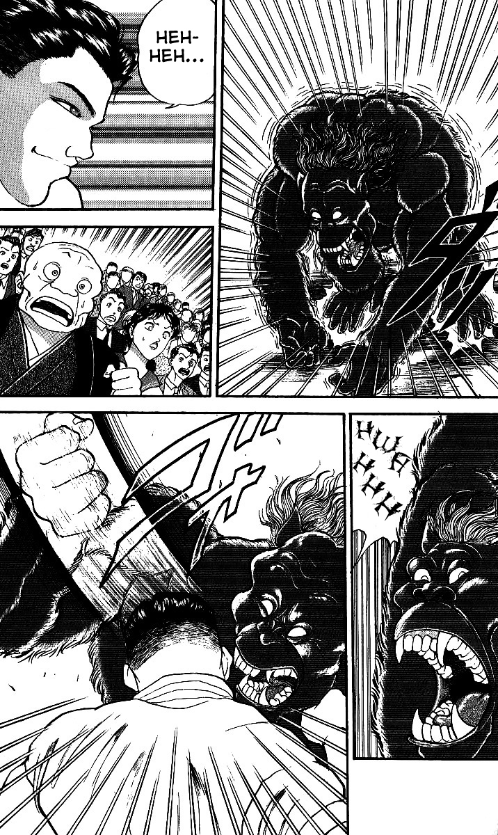 Grappler Baki Chapter 197 page 15 - Chapter 197 : Yasha Ape Jr. vs. Orochi Katsumi