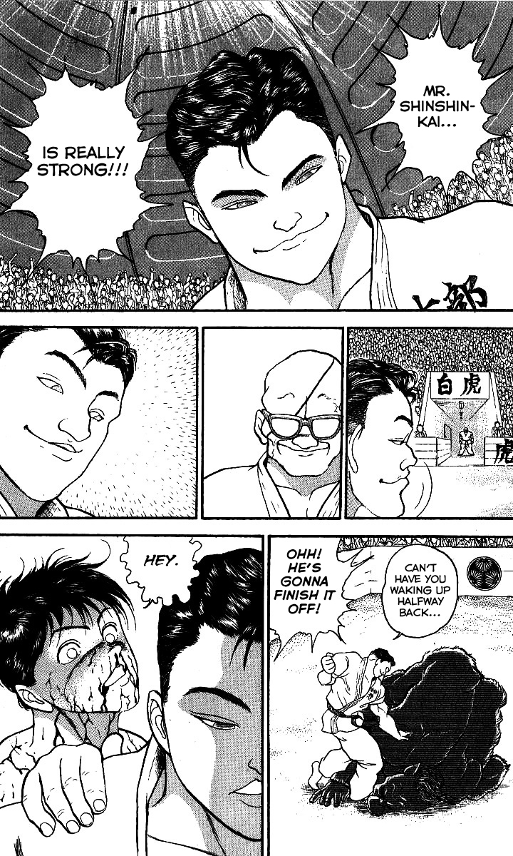 Grappler Baki Chapter 197 page 21 - Chapter 197 : Yasha Ape Jr. vs. Orochi Katsumi