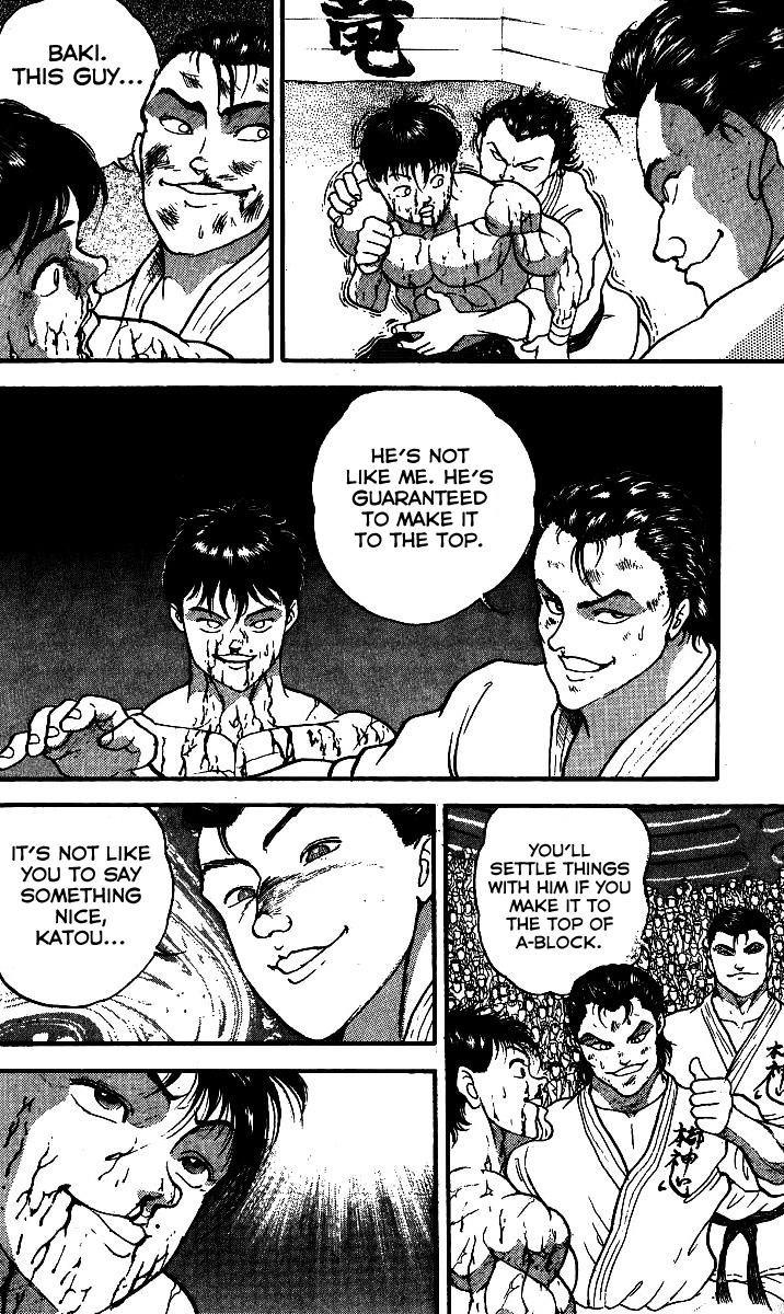 Grappler Baki Chapter 197 page 23 - Chapter 197 : Yasha Ape Jr. vs. Orochi Katsumi