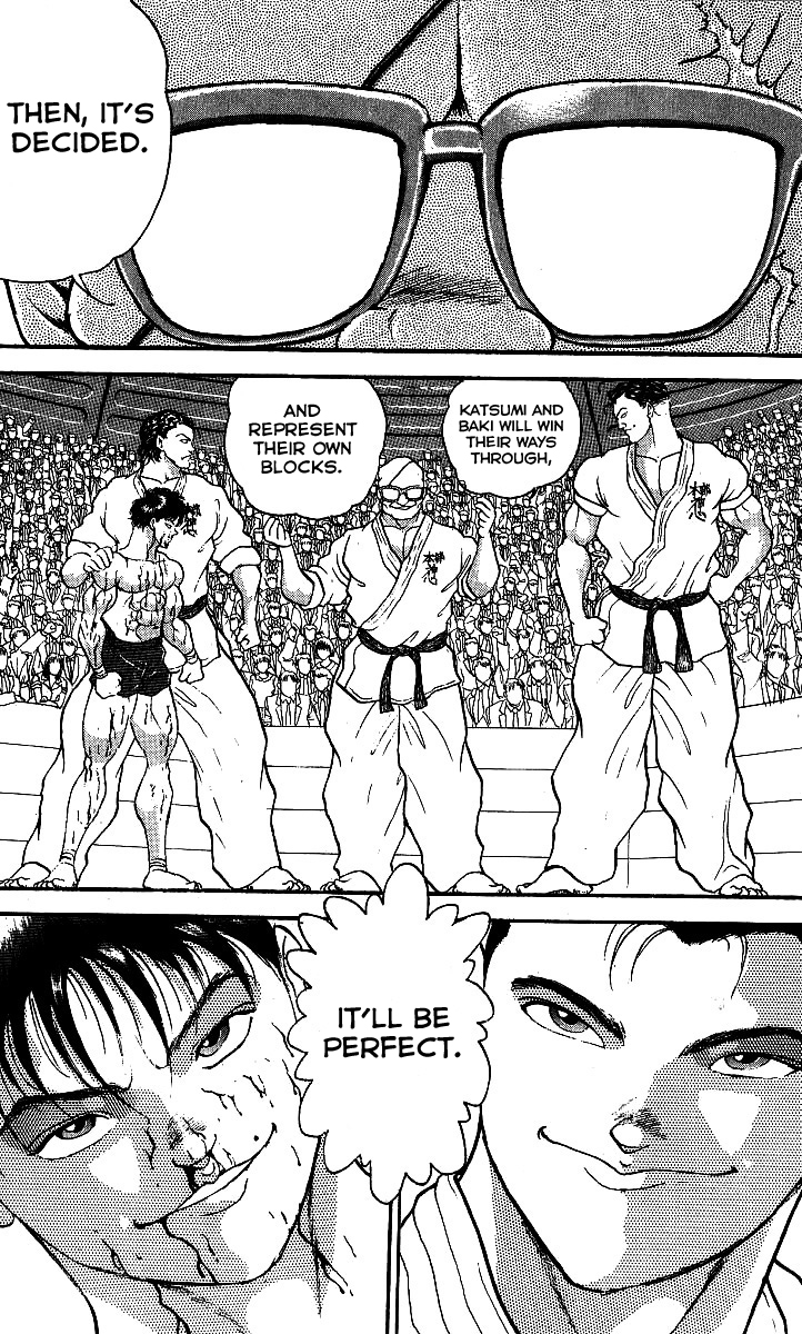 Grappler Baki Chapter 197 page 24 - Chapter 197 : Yasha Ape Jr. vs. Orochi Katsumi