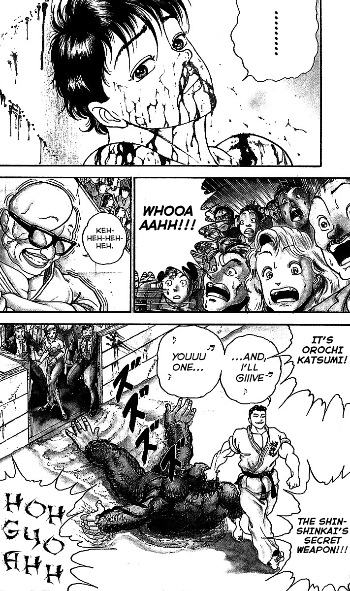Grappler Baki Chapter 197 page 9 - Chapter 197 : Yasha Ape Jr. vs. Orochi Katsumi