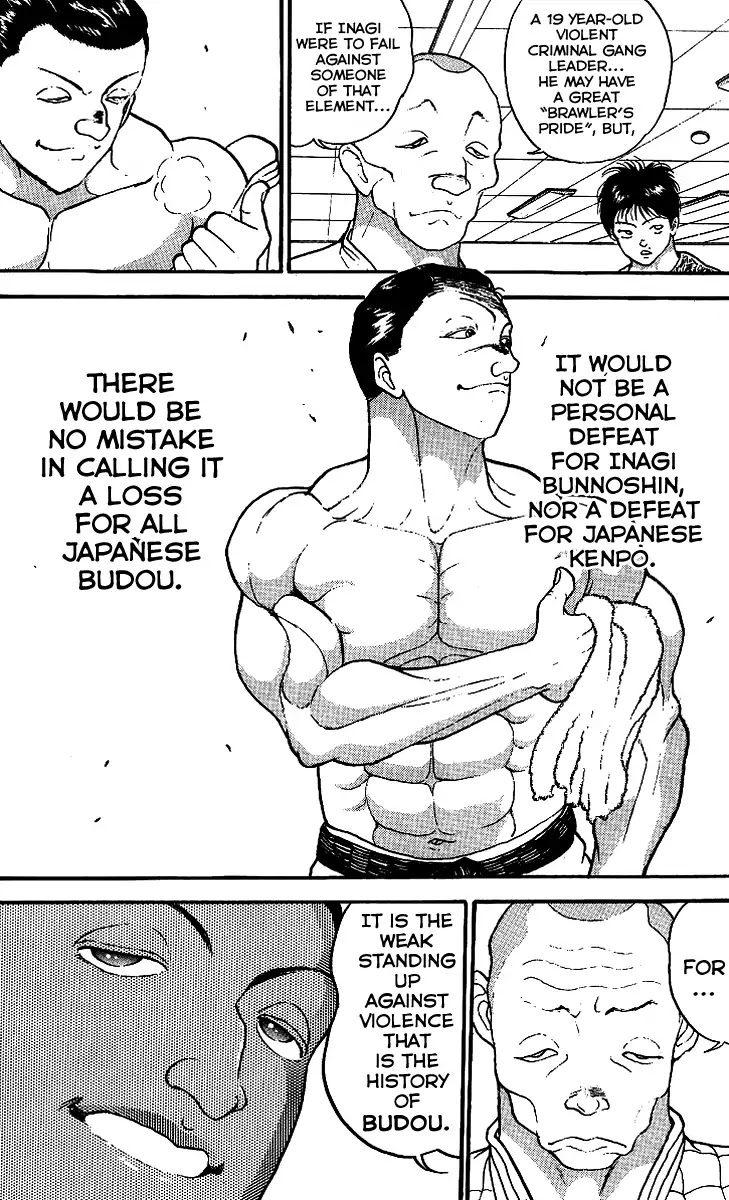 Grappler Baki Chapter 199 page 17 - Chapter 199: The Power of Tradition is Limitless!!