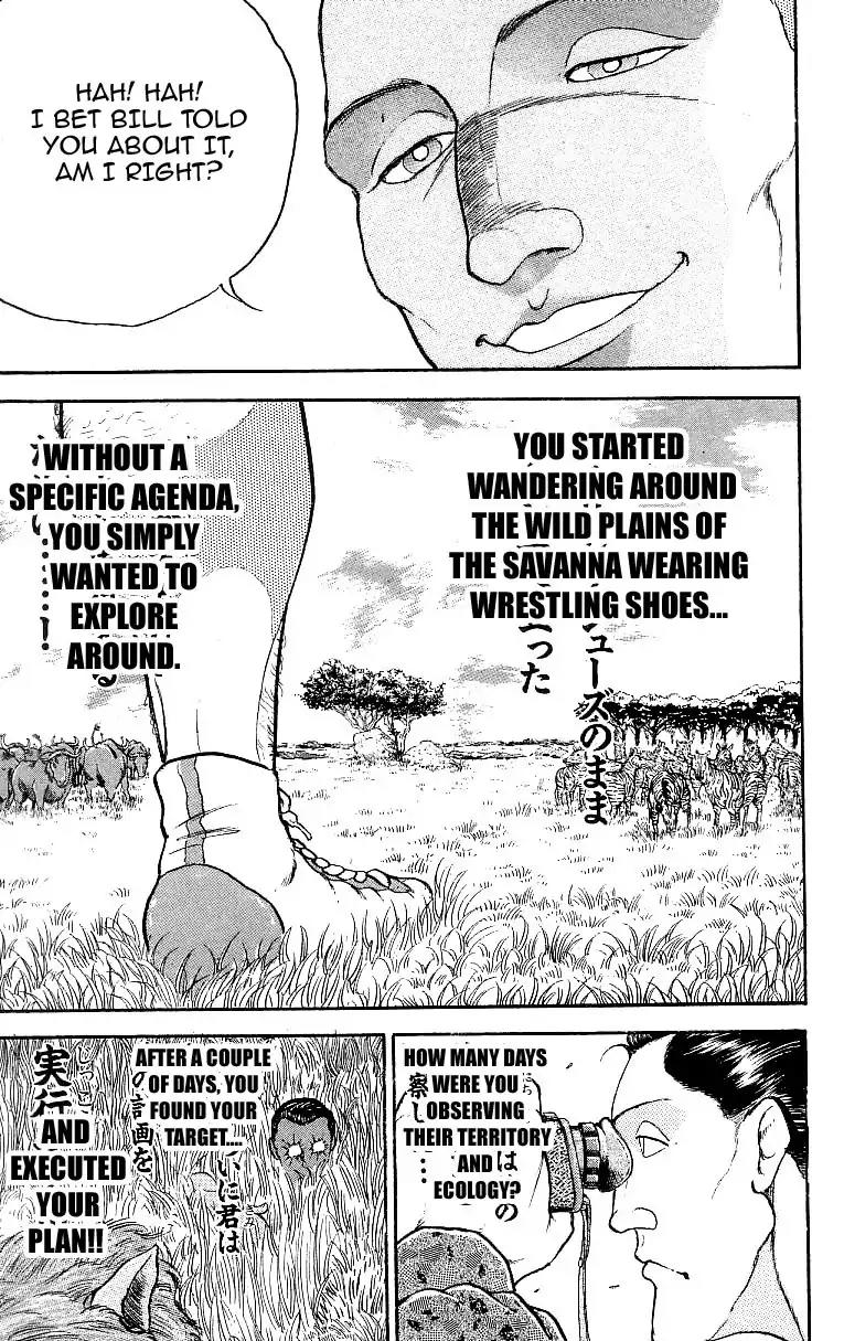 Grappler Baki Chapter 202 page 15 - Chapter 202: Going for the joints!!