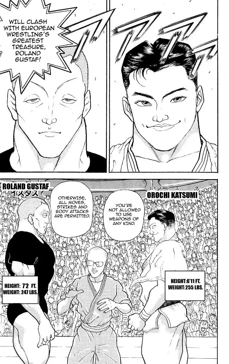 Grappler Baki Chapter 202 page 23 - Chapter 202: Going for the joints!!