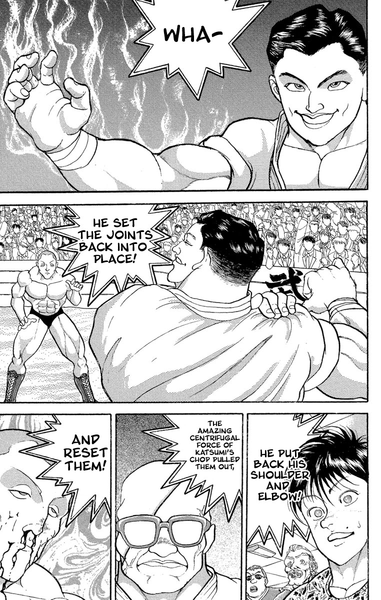 Grappler Baki Chapter 204 page 15 - Chapter 204: Super Submission versus Super Karate