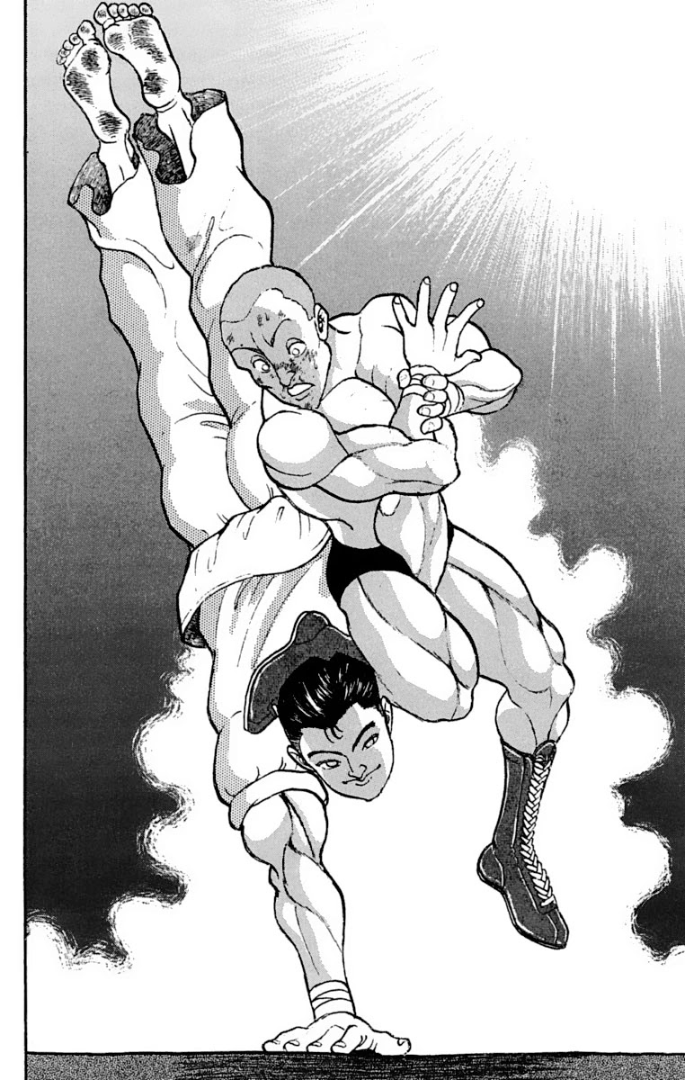 Grappler Baki Chapter 205 page 12 - Chapter 205: Inescapable!