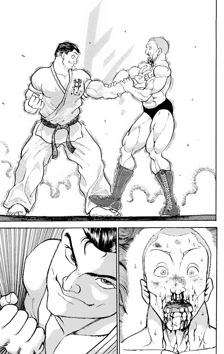 Grappler Baki Chapter 205 page 15 - Chapter 205: Inescapable!
