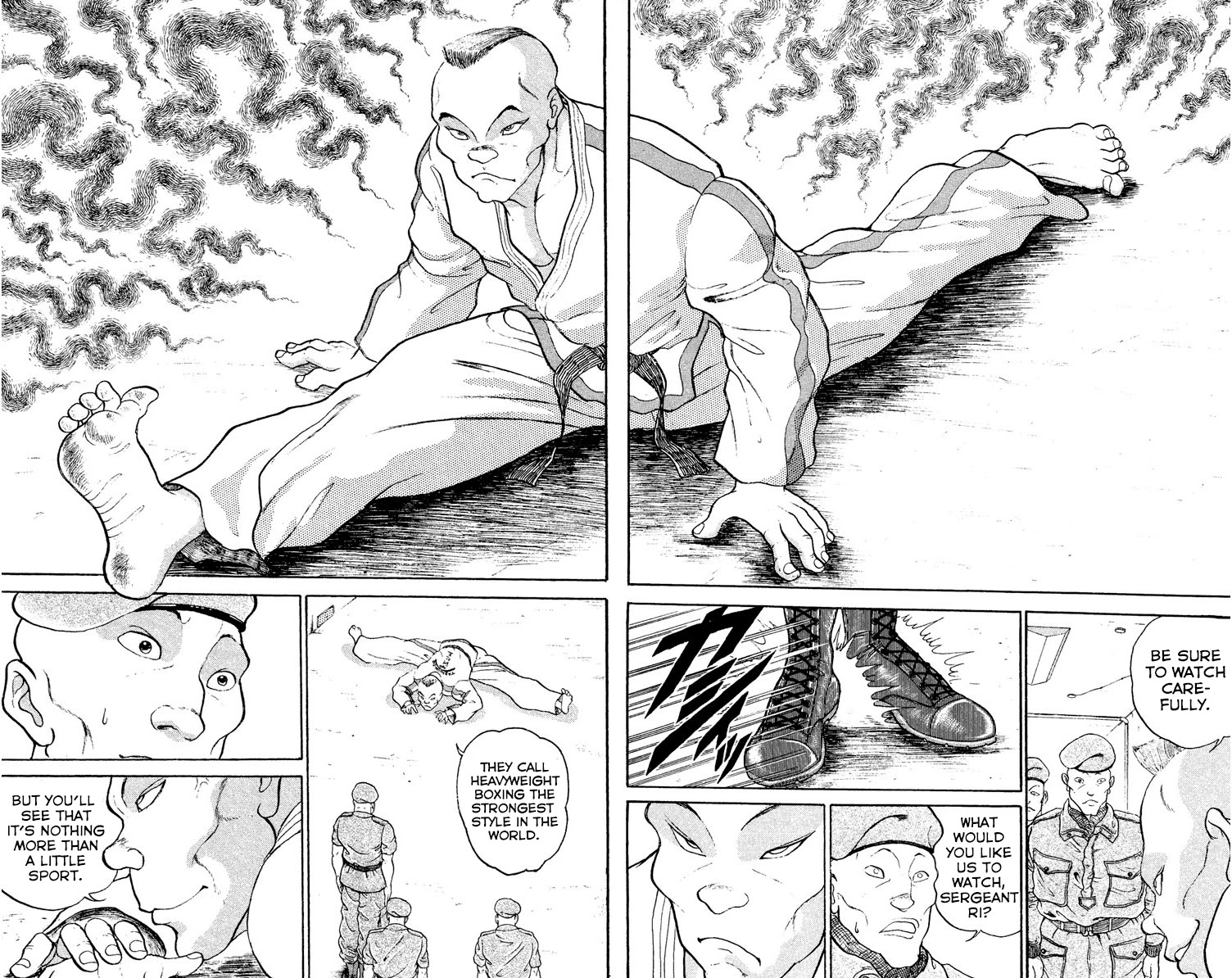 Grappler Baki Chapter 206 page 22 - Chapter 206: The Warriors