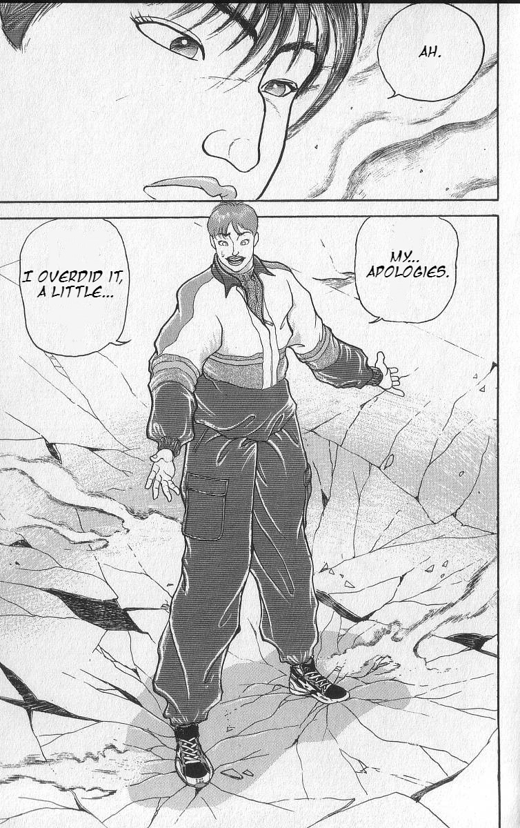 Grappler Baki Chapter 209 page 17 - Chapter 209: This Man is Amanai Yuu