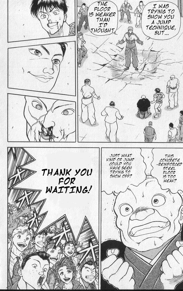 Grappler Baki Chapter 209 page 18 - Chapter 209: This Man is Amanai Yuu