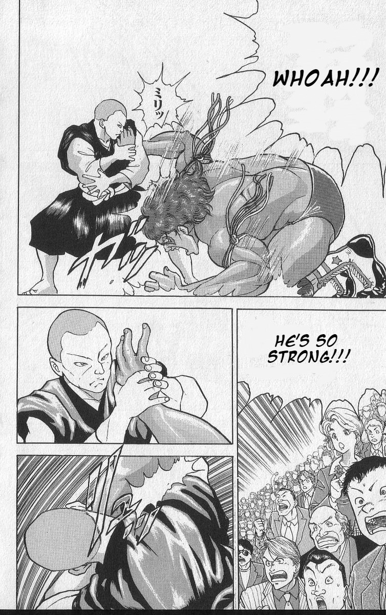 Grappler Baki Chapter 212 page 15 - Chapter 212: Shourinji Kenpo Vs American Pro Wrestling