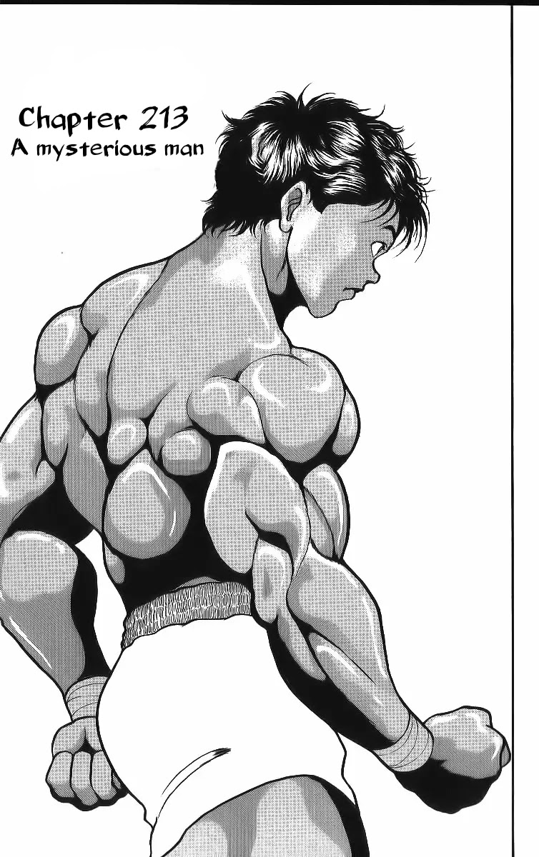 Grappler Baki Chapter 213 page 1 - Chapter 213: A mysterious man