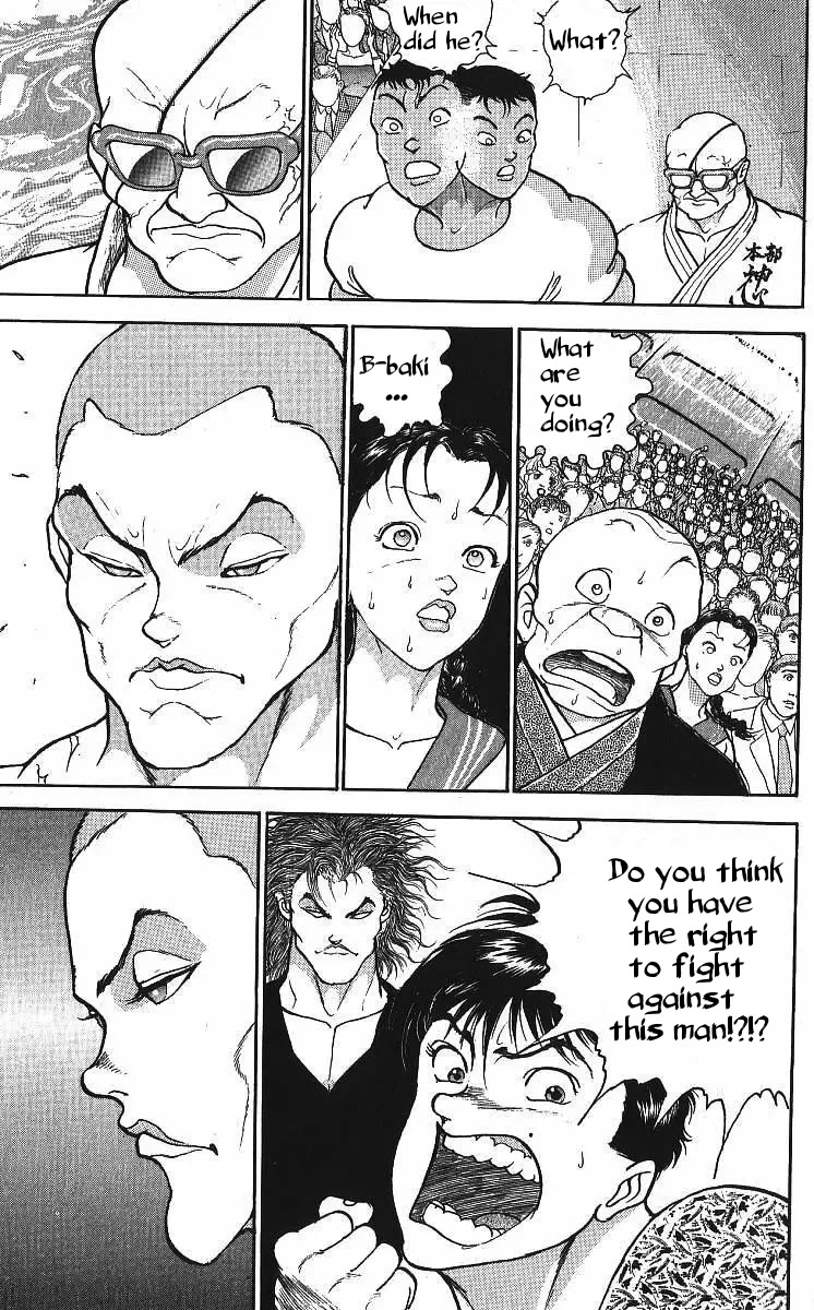 Grappler Baki Chapter 215 page 11 - Chapter 215: The right to fight against the ogre.