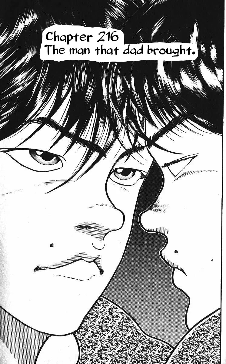 Grappler Baki Chapter 216 page 1 - Chapter 216: The man that dad brought.