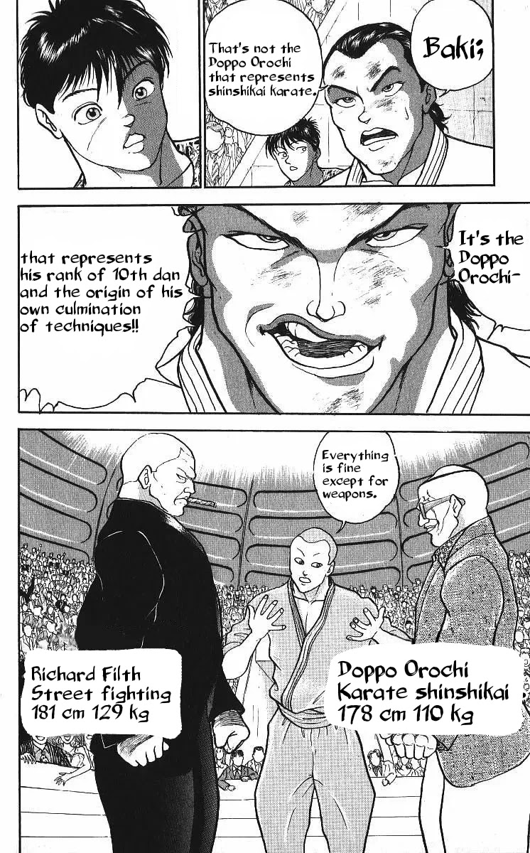 Grappler Baki Chapter 217 page 15 - Chapter 217: The toughest in existence.