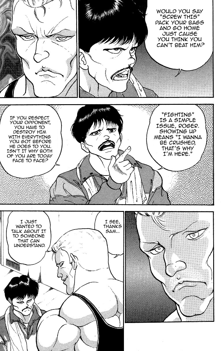 Grappler Baki Chapter 219 page 15 - Chapter 219: The Eleven Million Dollar Necklace