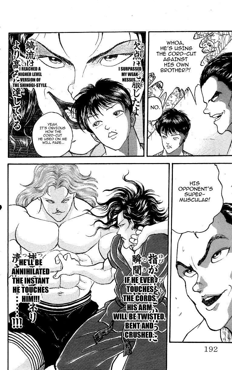 Grappler Baki Chapter 222 page 15 - Chapter 222: The Brother's Battle (Part 2)