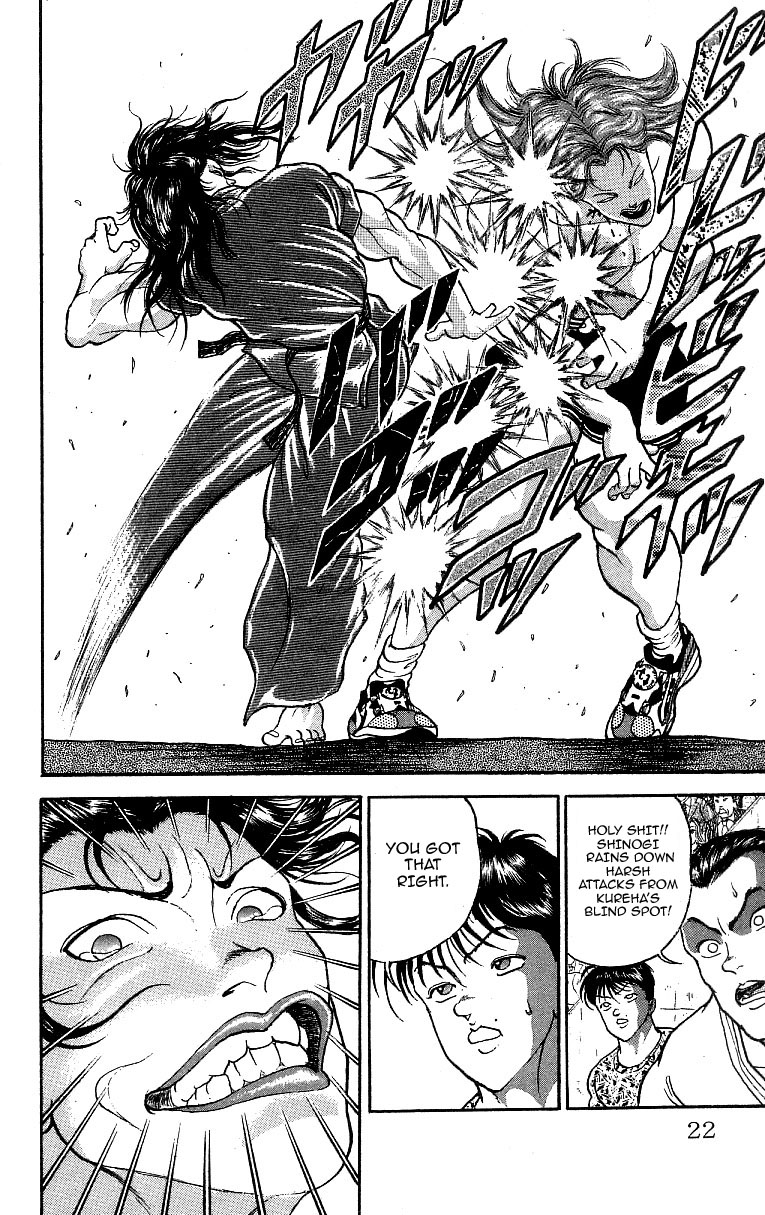 Grappler Baki Chapter 223 page 22 - Chapter 223: The Brother's Battle (Part 3)