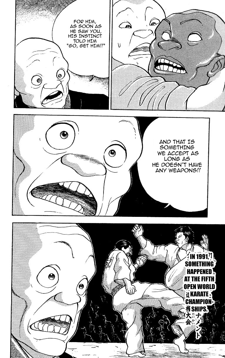 Grappler Baki Chapter 227 page 12 - Chapter 227: The Four Cardinals Behavior, An All-Out Attack!!