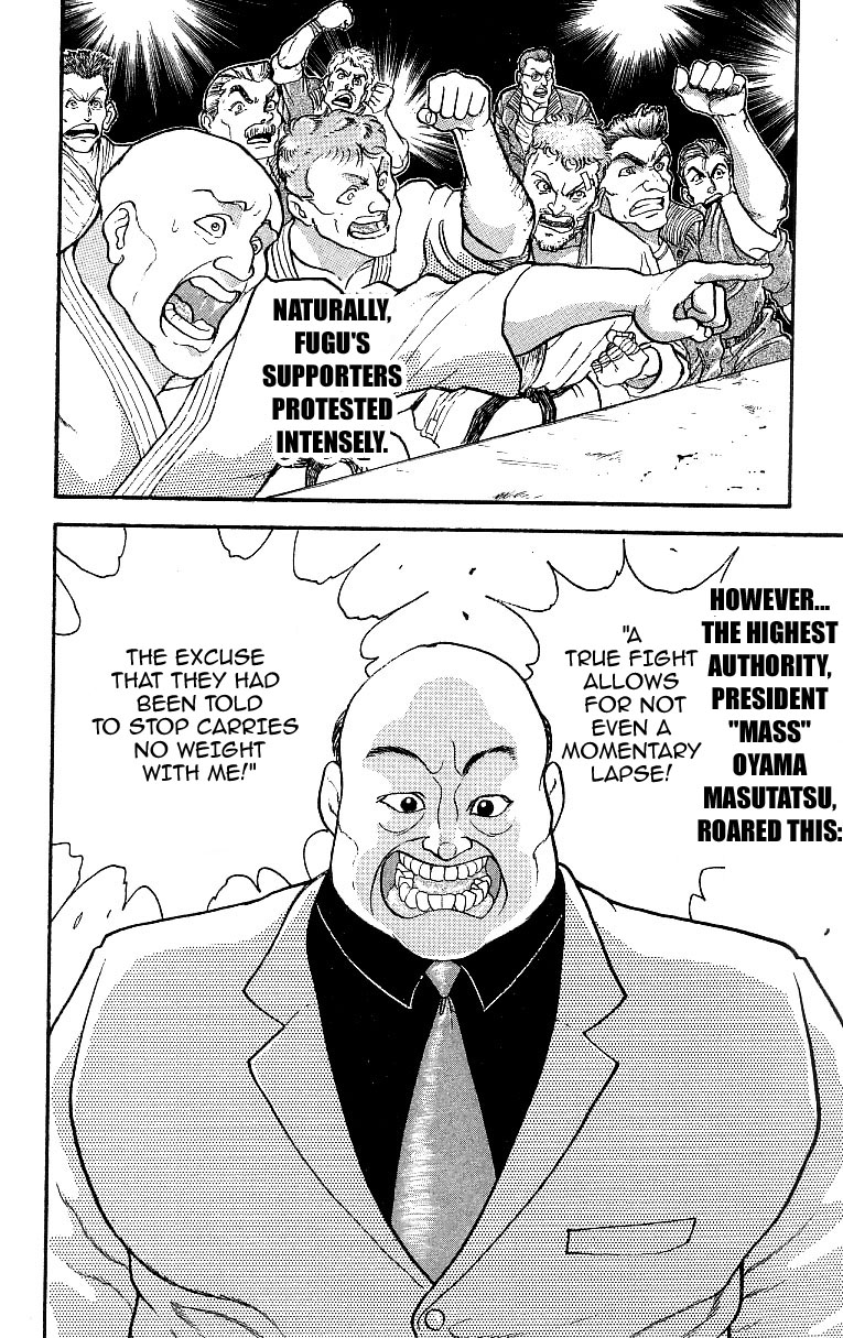 Grappler Baki Chapter 227 page 14 - Chapter 227: The Four Cardinals Behavior, An All-Out Attack!!