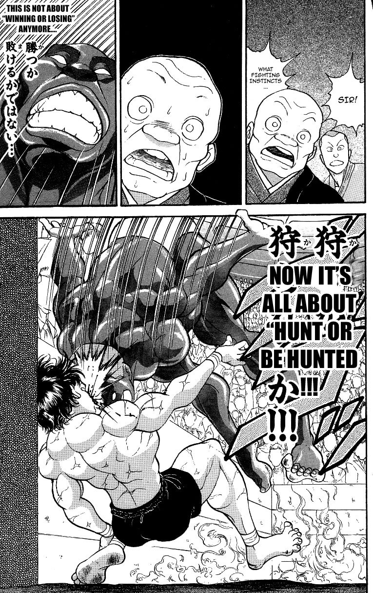 Grappler Baki Chapter 227 page 21 - Chapter 227: The Four Cardinals Behavior, An All-Out Attack!!