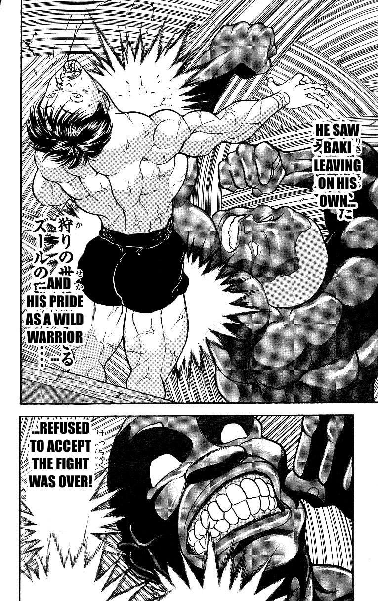 Grappler Baki Chapter 227 page 22 - Chapter 227: The Four Cardinals Behavior, An All-Out Attack!!