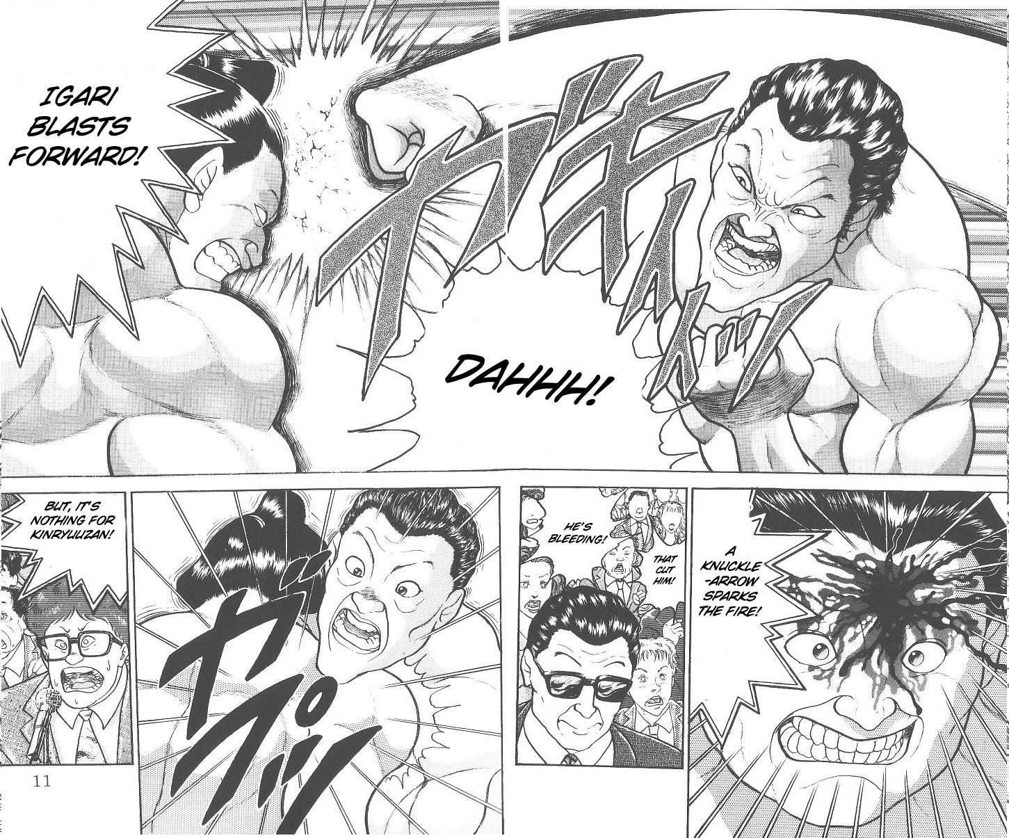 Grappler Baki Chapter 230 page 3 - Chapter 230: The Highest Rank in Oozumou