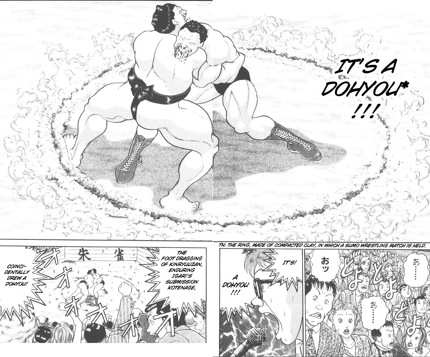 Grappler Baki Chapter 232 page 12 - Chapter 232: The Dohyou