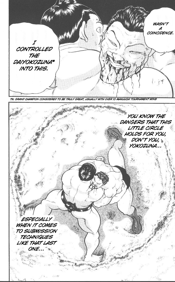 Grappler Baki Chapter 232 page 13 - Chapter 232: The Dohyou