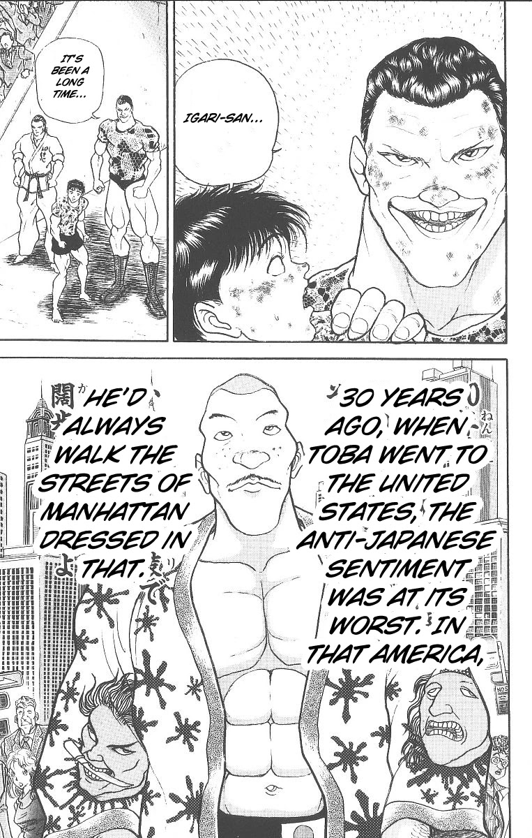 Grappler Baki Chapter 235 page 15 - Chapter 235: The Man Who Inherits the Name of Kaiou