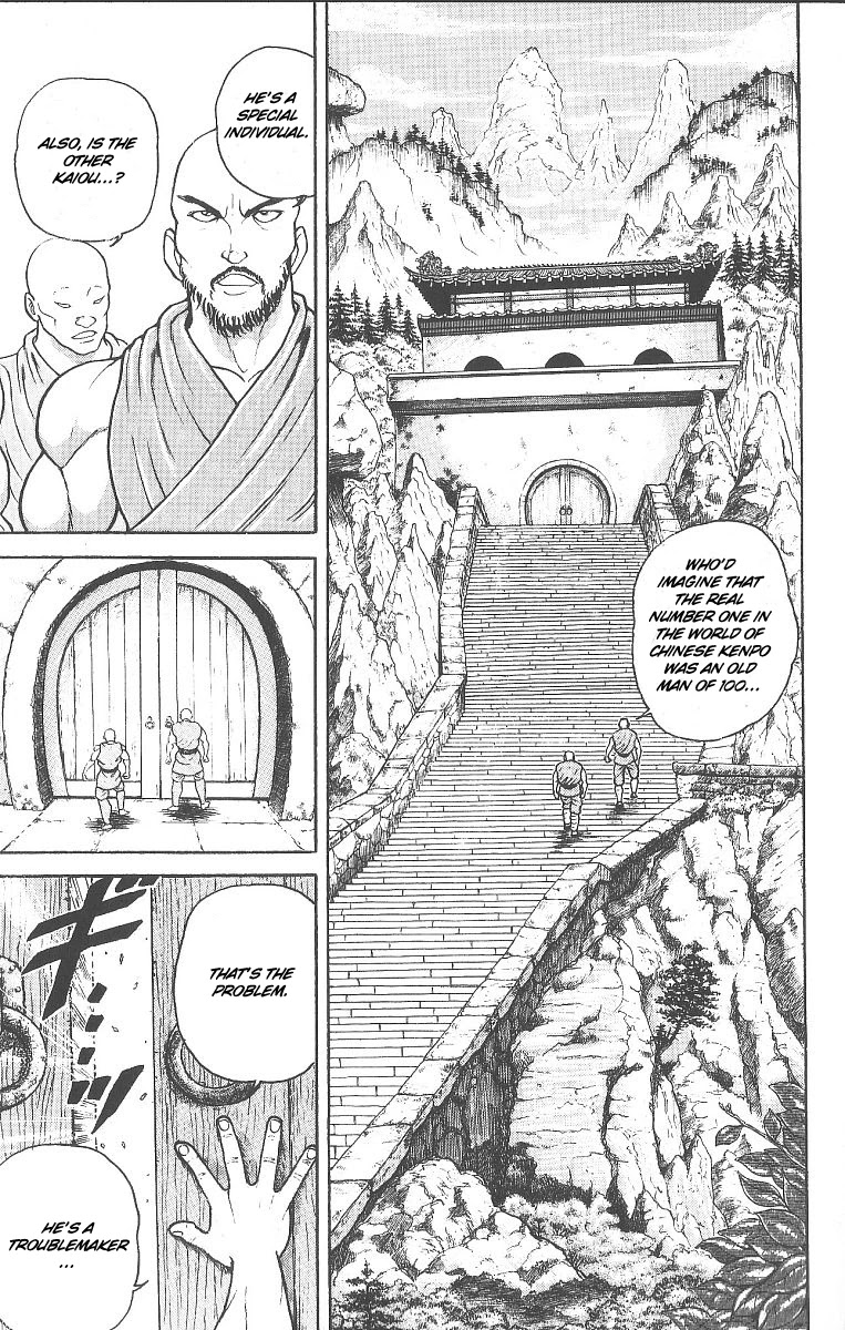 Grappler Baki Chapter 235 page 3 - Chapter 235: The Man Who Inherits the Name of Kaiou