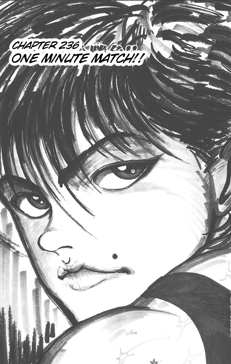 Grappler Baki Chapter 236 page 1 - Chapter 236: One Minute Match