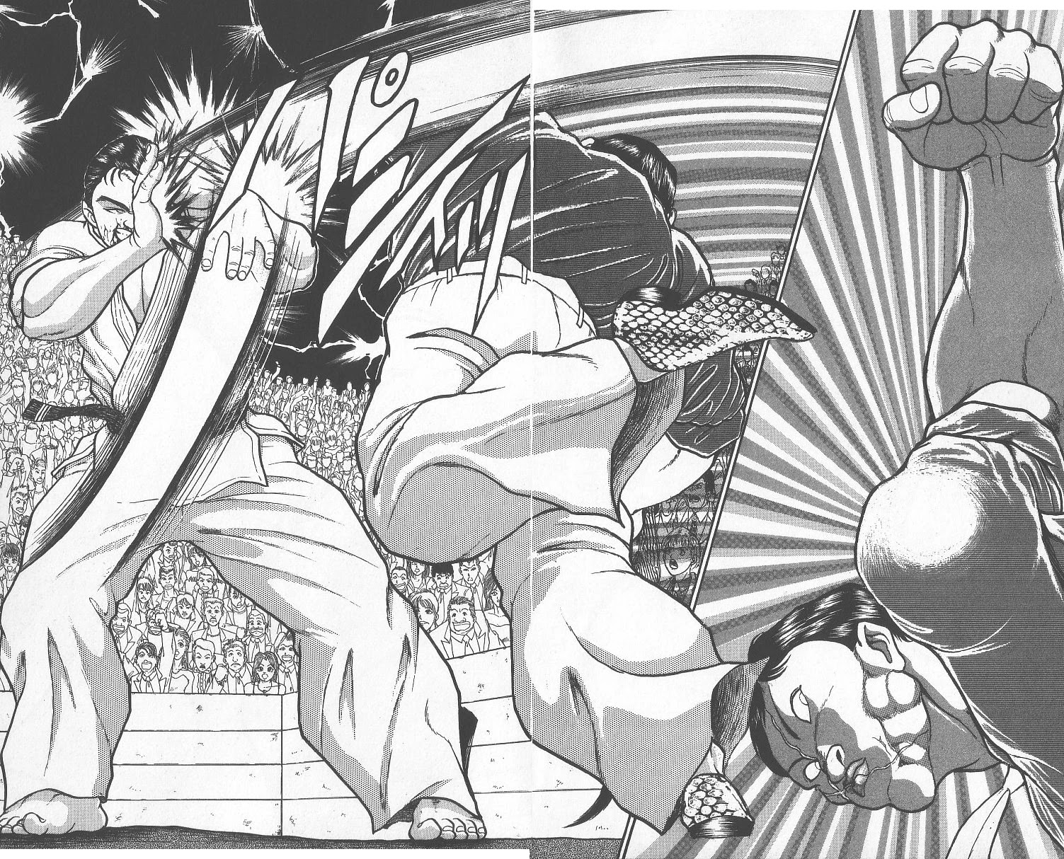 Grappler Baki Chapter 239 page 9 - Chapter 239: Punch
