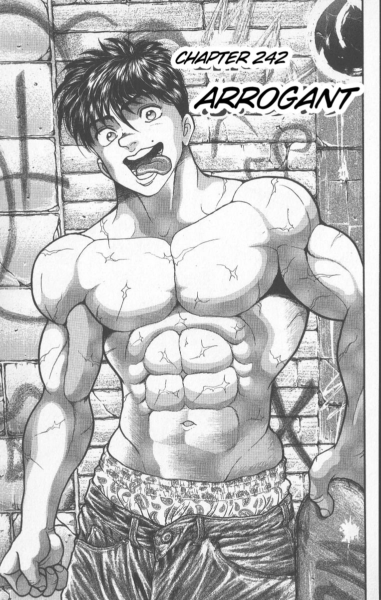 Grappler Baki Chapter 242 page 1 - Chapter 242: Arrogant