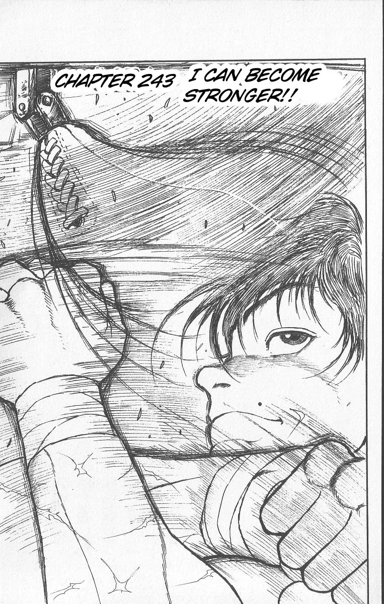 Grappler Baki Chapter 243 page 1 - Chapter 243: I Can Become Stronger