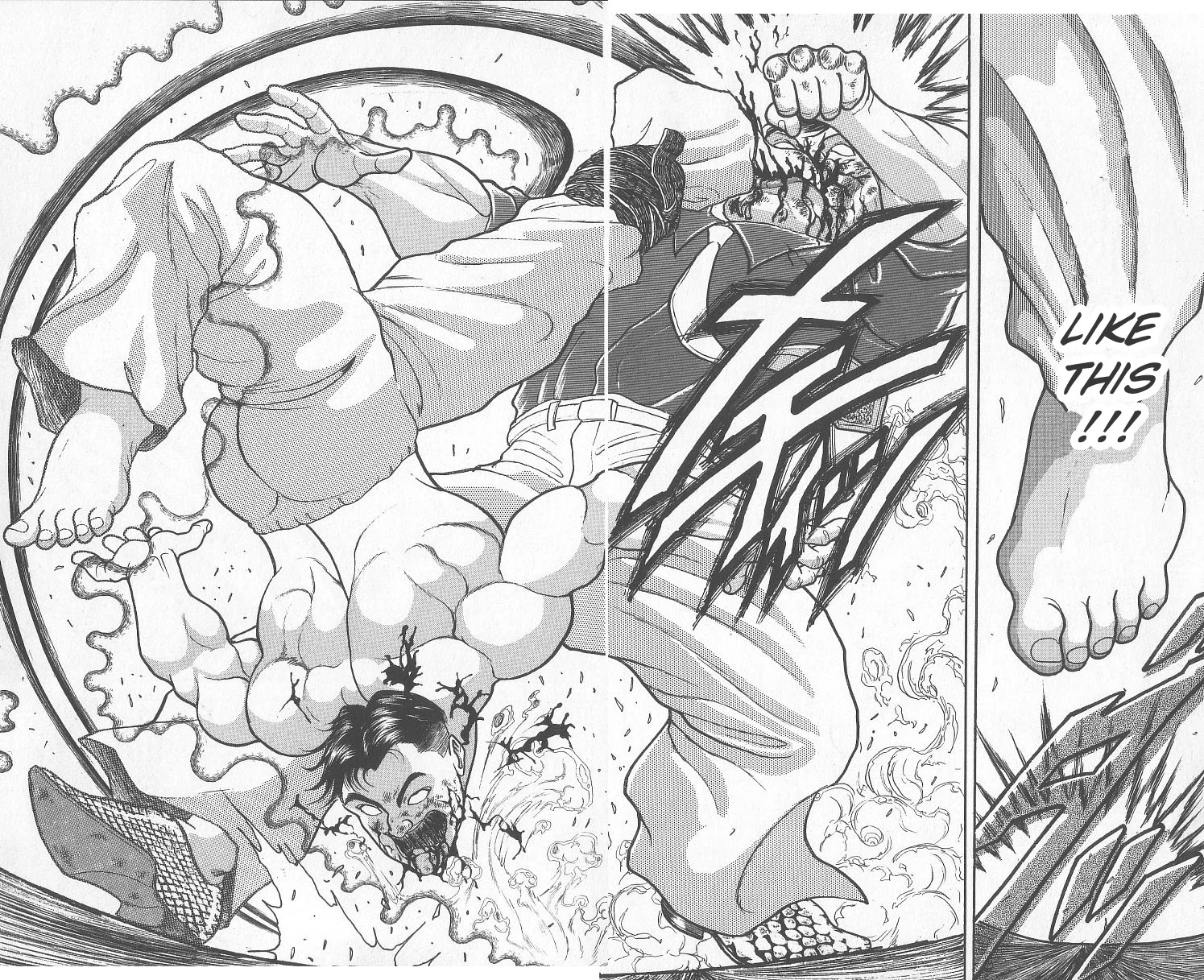Grappler Baki Chapter 243 page 12 - Chapter 243: I Can Become Stronger