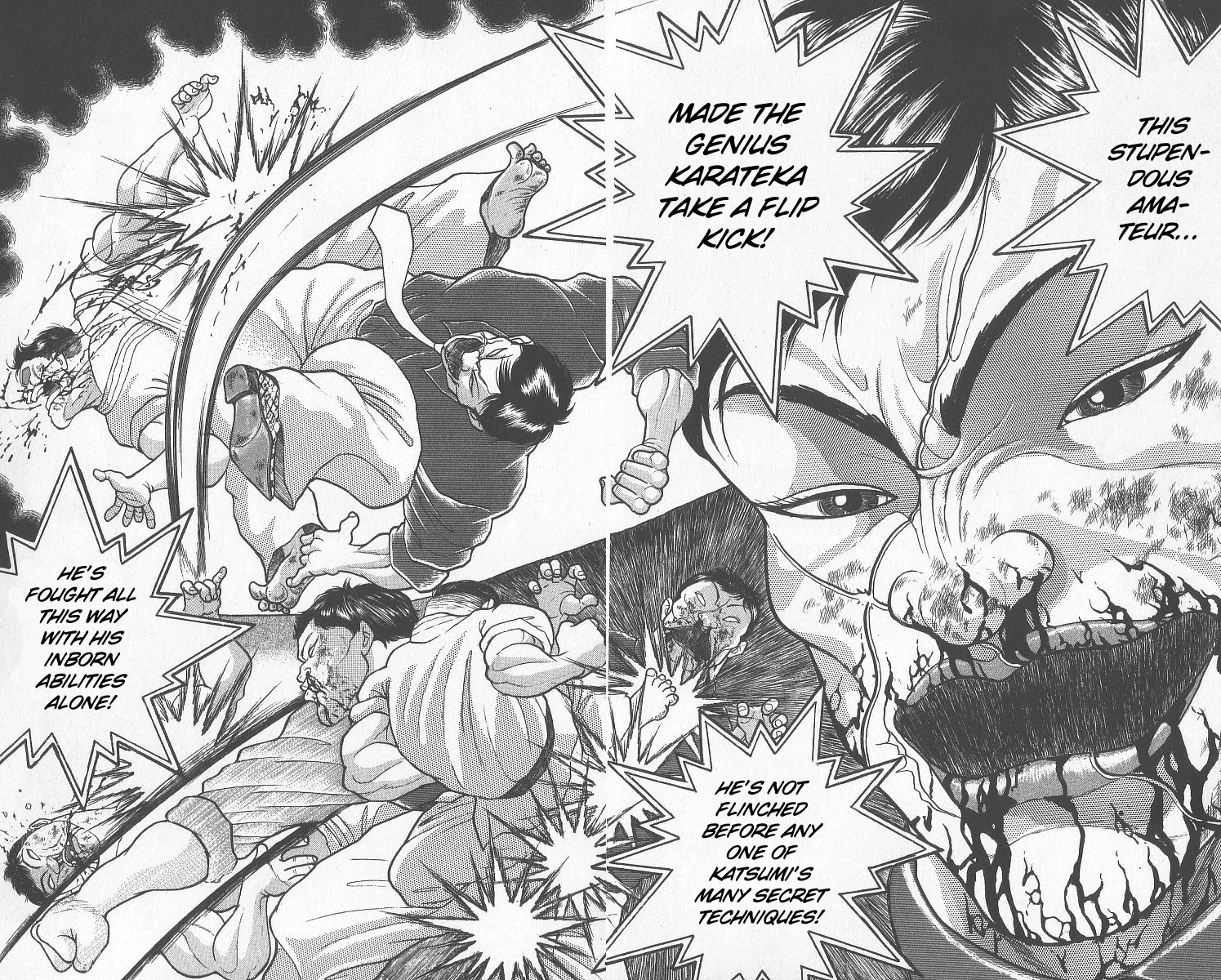 Grappler Baki Chapter 243 page 4 - Chapter 243: I Can Become Stronger