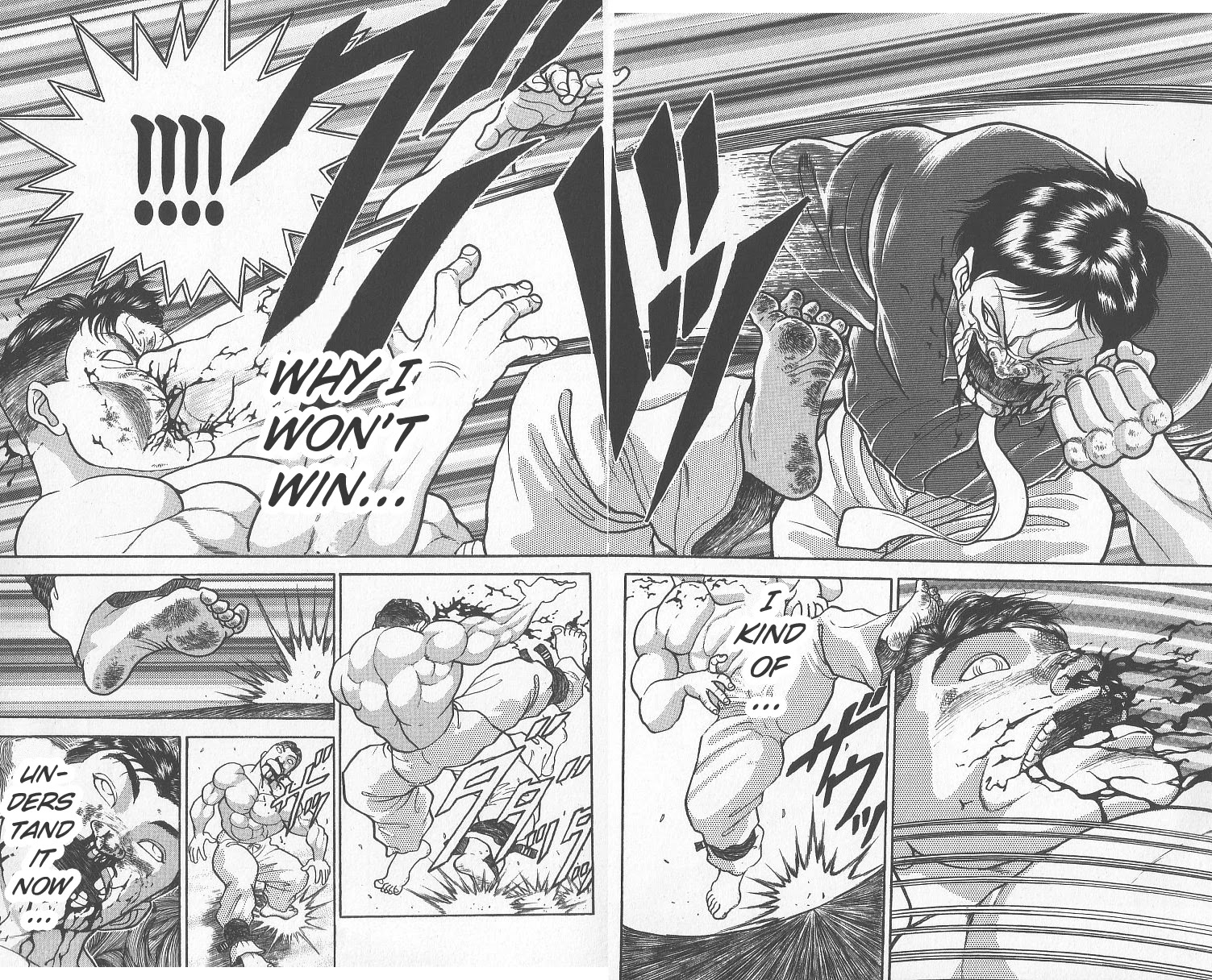 Grappler Baki Chapter 243 page 6 - Chapter 243: I Can Become Stronger