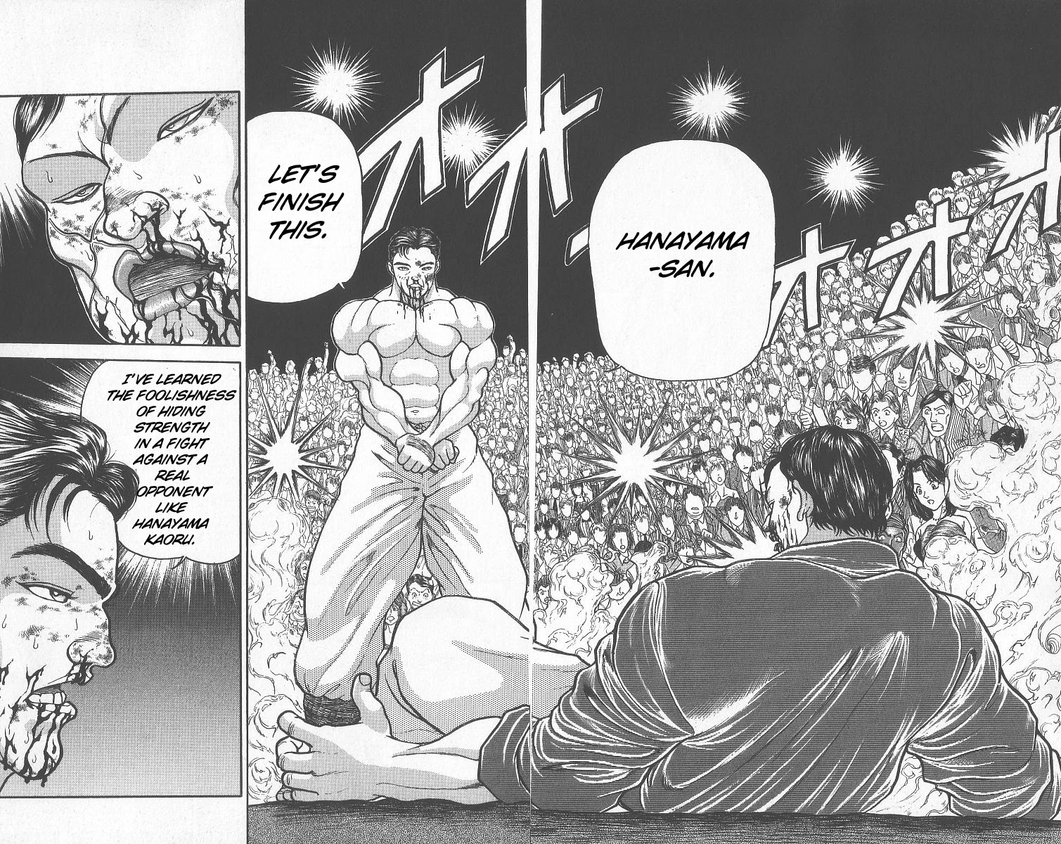 Grappler Baki Chapter 244 page 2 - Chapter 244: The Technique Dedicated to Hanayama Kaoru