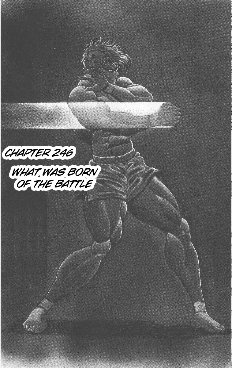 Grappler Baki Chapter 246 page 1 - Chapter 246: What Was Born of the Battle