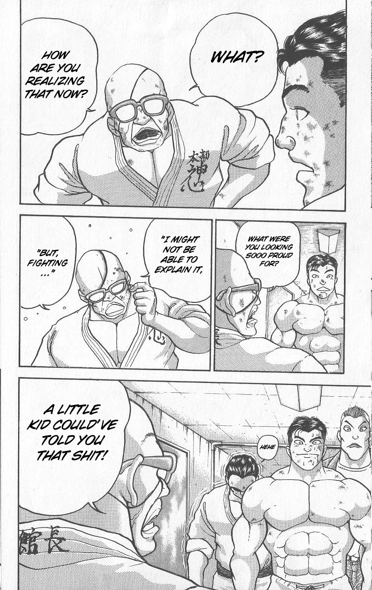 Grappler Baki Chapter 246 page 15 - Chapter 246: What Was Born of the Battle
