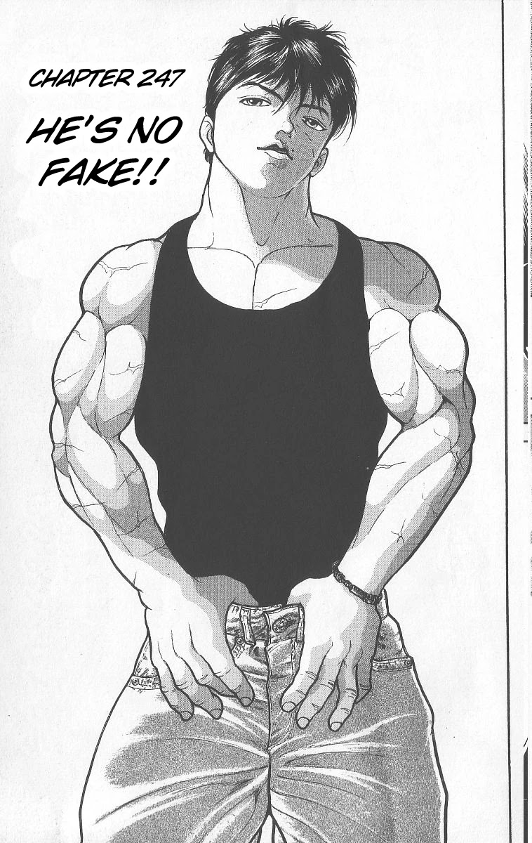 Grappler Baki Chapter 247 page 1 - Chapter 247: He's No Fake