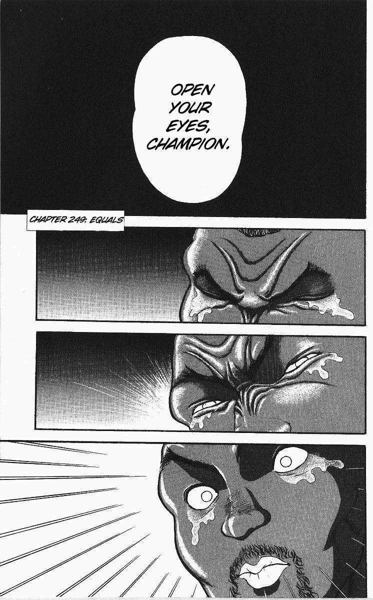 Grappler Baki Chapter 249 page 1 - Chapter 249: Equals