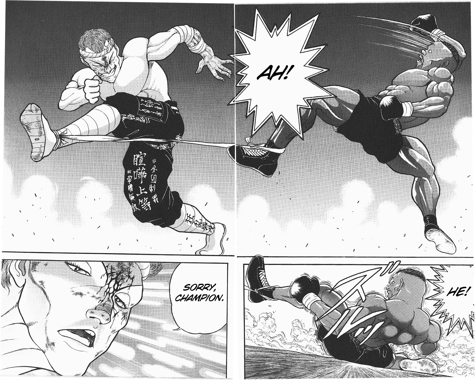 Grappler Baki Chapter 249 page 9 - Chapter 249: Equals