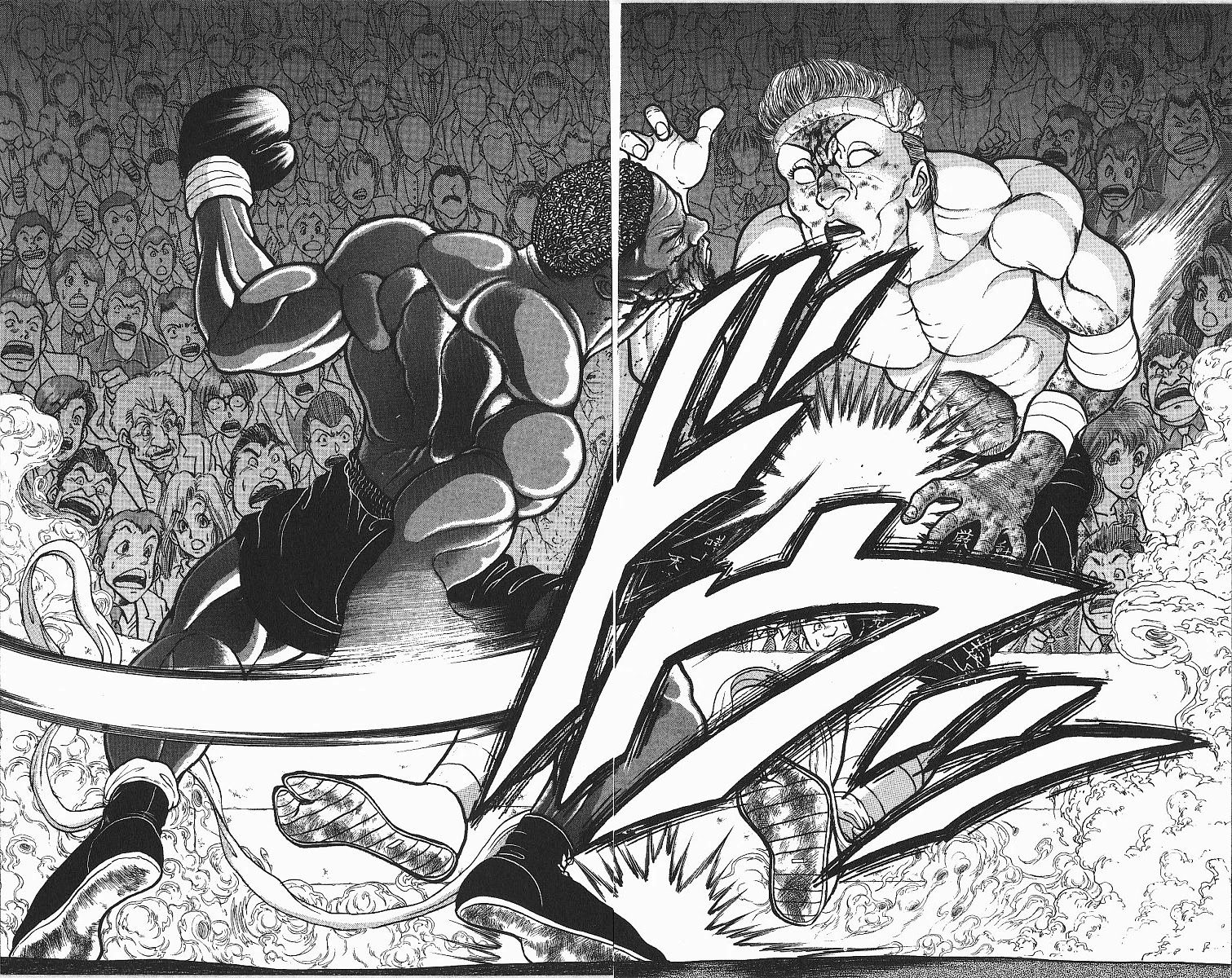 Grappler Baki Chapter 250 page 15 - Chapter 250: Boxing Heavyweight Champion