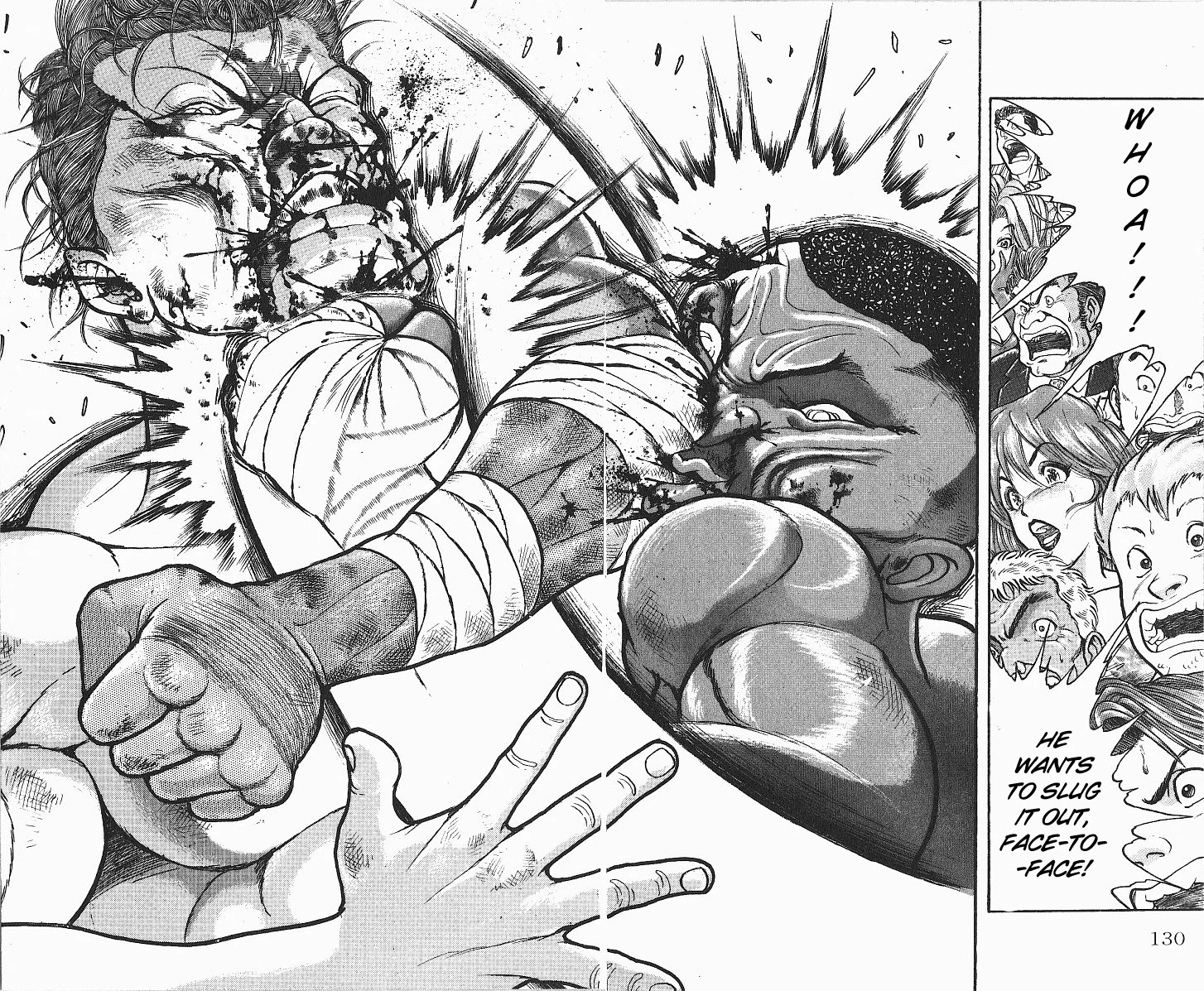 Grappler Baki Chapter 253 page 15 - Chapter 253: Delinquent Champion - The Decisive Battle