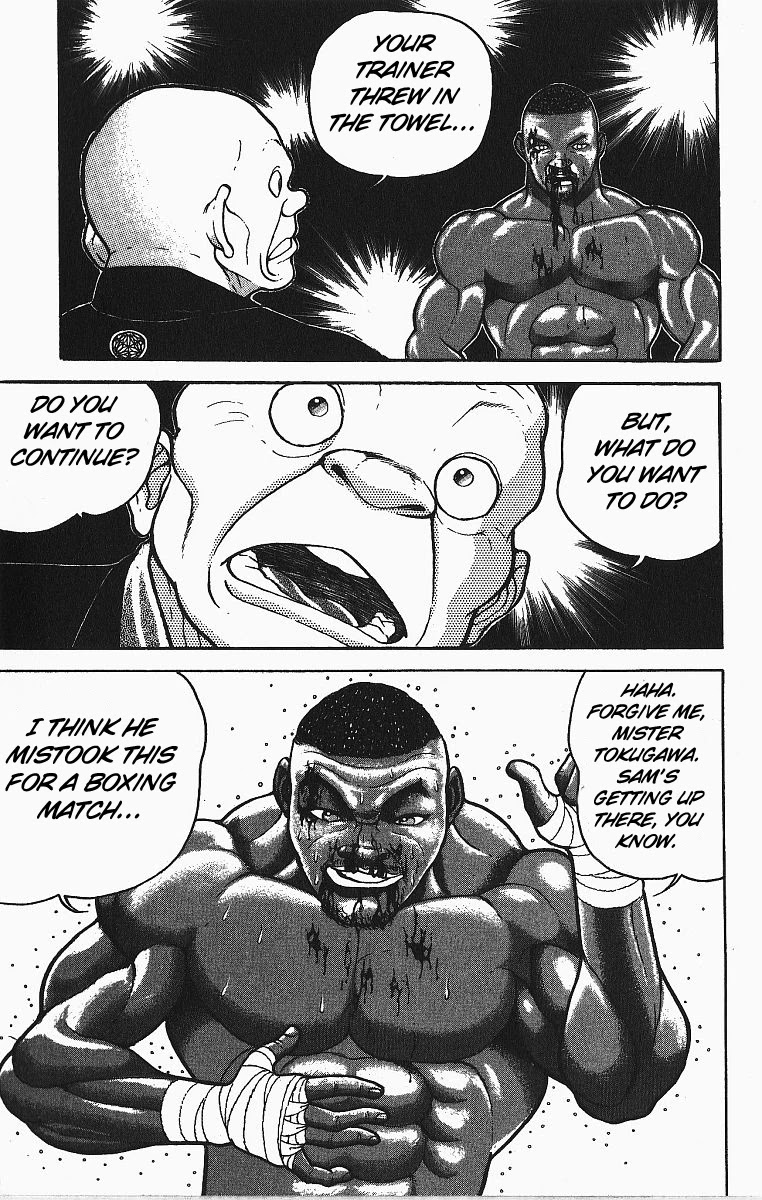 Grappler Baki Chapter 253 page 5 - Chapter 253: Delinquent Champion - The Decisive Battle