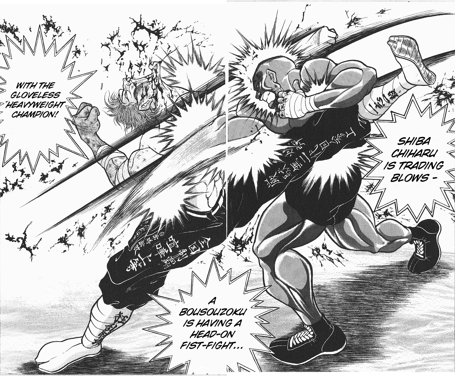 Grappler Baki Chapter 254 page 3 - Chapter 254: The Most Absolutely Unusual Showdown's Conclusion